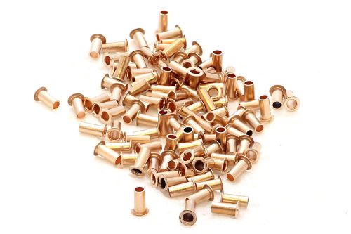 200x best quality pcb copper via vias  through hole rivets . ID 1mm OD 1.4mm