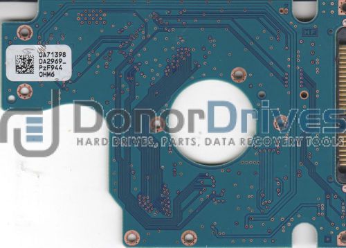 HTS545032B9A300, 0A71398 DA2969_, 0A57913, DA2987, Hitachi SATA 2.5 PCB + Servic