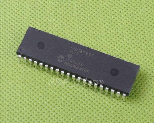 1pcs pic16f887-i/p - pic16f887 mcu 40pin pdip 20mhz orignal for sale