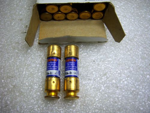 (0709) Lot of 10 Cooper Bussmann FRN-R-6-1/4 Fuses