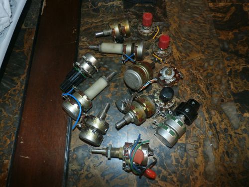 vintage audio switch lot of 13 vintage .used