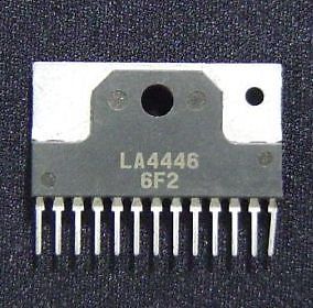 2-Channel AF Power Amp IC LA4446 (NEW)