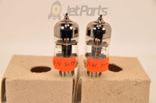 2 x WE437 = 6S45P-E 6C45P EC8020 MATCHED PAIR! Triode Hi-End BID! RARE!