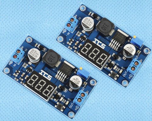 2pcs DC-DC XL6009 Step-up Power Module 4.5V-32V to 5V-52V Converter