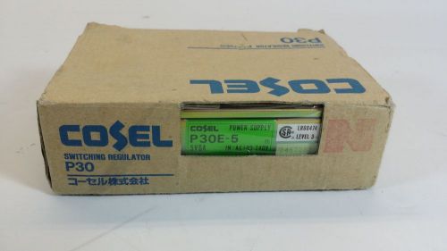 *** New Cosel P30E-5 Power Supplies 5V/6A AC100-240V***