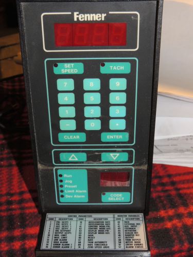 Fenner Controls Model No. M-Drive 3 (Prod. No. 3200-1673) Digital Controller