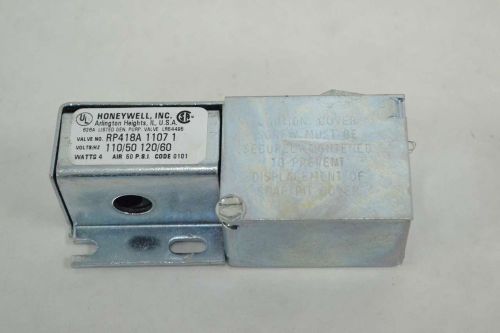 HONEYWELL RP418A 1107 1 ELECTRO PNEUMATIC 50PSI 110/120V-AC 4W RELAY B352652