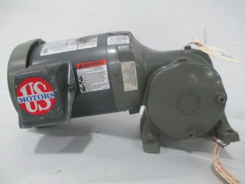 Us motors e177a e436/a11000029879 1/3hp 39:1 460v syncrogear gear motor d241222 for sale