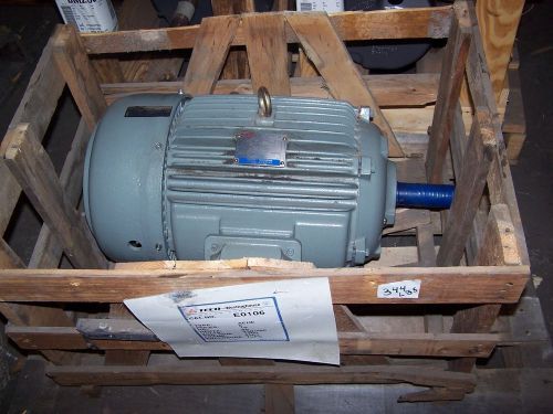 New teco westinghouse 10 hp ac electric motor 256t frame 230/460 vac 1200 rpm for sale