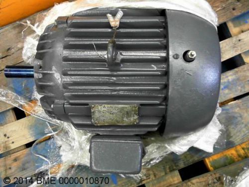 ALLIS-CHALMERS 208-220/440V TYPE GZ, MODEL 79, 7-1/2 HP ELECTRIC AC MOTOR