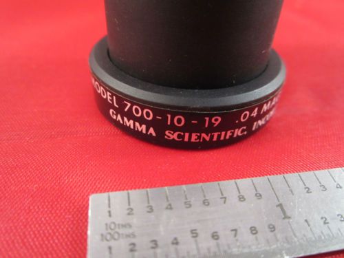 Gamma scientific model 700-10-19 0.04 magnification optics for sale