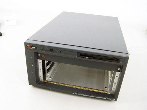 IXIA 400 MODULAR TEST CHASSIS LOAD TRAFFIC GENERATOR