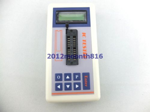 1pc transistor tester detect ic tester meter maintenance tester mos pnp npn for sale