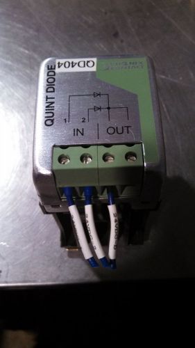 Used PHOENIX CONTACT 2938963 REDUNDANCY MODULE QUINT-DIODE/40