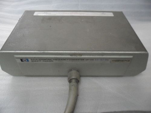 Hewlett-Packard HP Agilent 8411A Harmonic Frequency Converter OPT018 0.11- 18GHz