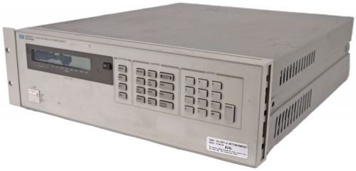 Hp agilent 6624a system dc power supply unit psu +opt 700, 750 industrial parts for sale