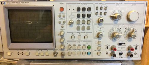 Hewlett packard 3582a dual-channel audio signal spectrum analyzer with manuals for sale