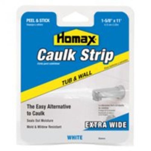 11Ft Wht Tub/Tile Caulkstrip THE HOMAX GROUP Specialty Caulks 34040 071773000405