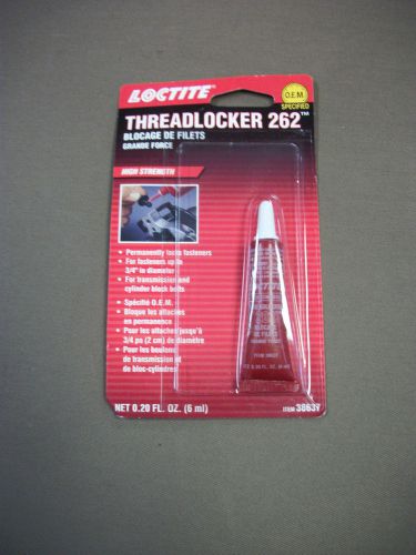 Loctite Thread Locker 262 High Strength 38637 .20 Oz