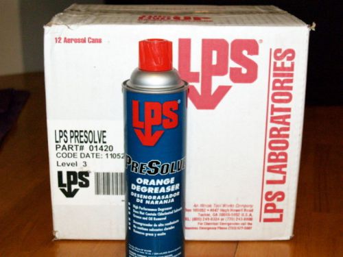 Presolve  lps solvent cleaner  case of 12 for sale