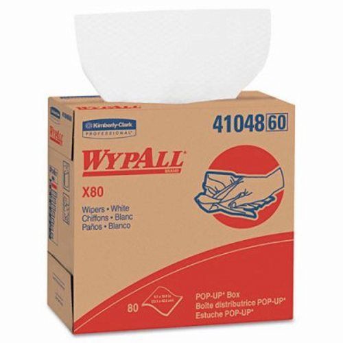 Wypall x80 shop wipers, white, 400 wipers (kcc41048) for sale