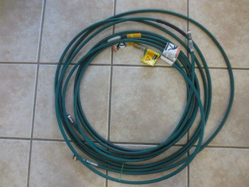 PARKER POLYFLEX 50&#039; PART # 2380N-04VS3 1/4&#034; HIGH PRESSURE WATER JETTING HOSE