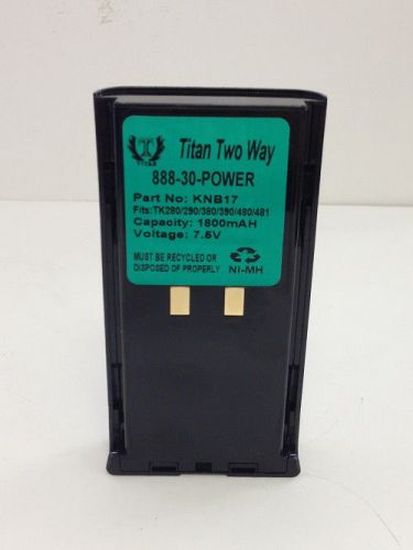 Battery for kenwood , knb17a, tk280, tk290, tk380, tk390, tk480, tk481 new for sale