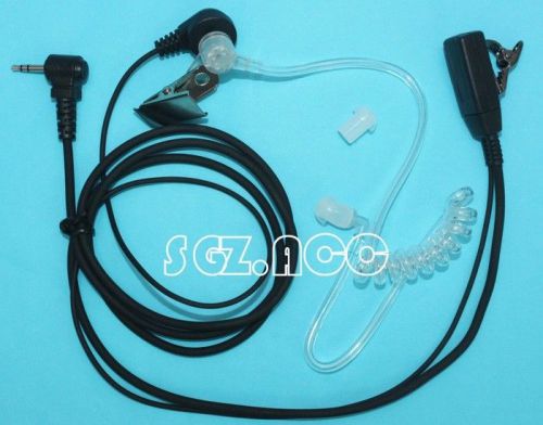 Acoustic Air Tube Headset/Earpiece Motorola 2 Way Radio US SELLER