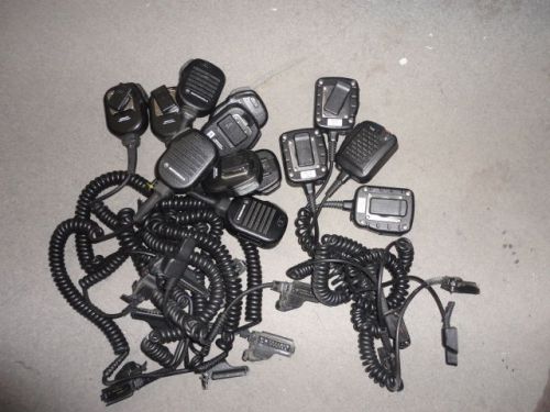 MOTOROLA 3x  NMN6191C, 2x NMN6193C, 4x NMN6191B, VERTEX 4x  MH-50 MICROPHONES