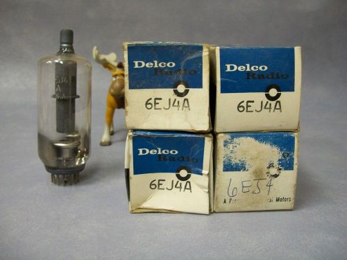 Delco 6EJ4A Vacuum Tubes  Lot of 4