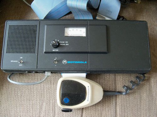 Motorola msf test set tln2418a with mic, manual and cables nos for sale