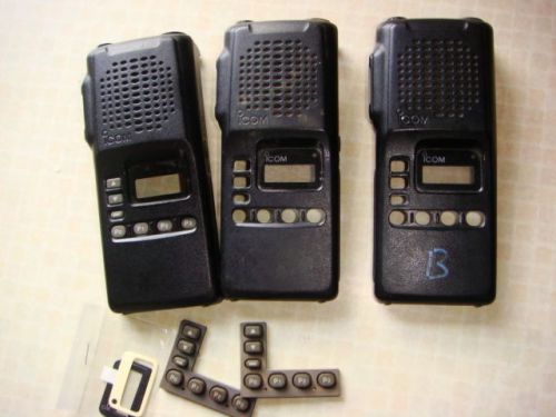 ICOM IC-F4 IC-F3 BLANK CASES 1 NEW