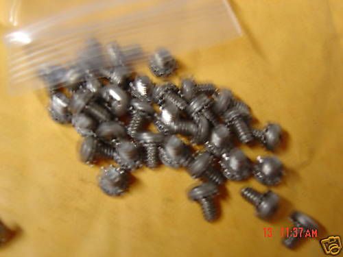 6-32 x 1/4&#034; stainless pan head screws / external washer for sale