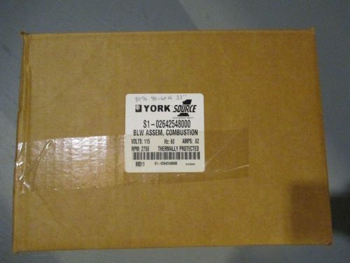 Inducer Motor York S1-02642548000 Brand New