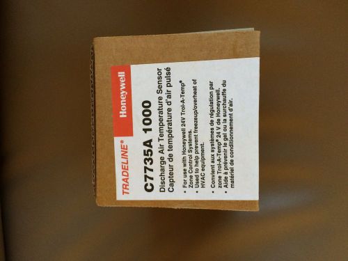 Honeywell- c7735a 1000~ discharge air temperature sensor~ new in box for sale