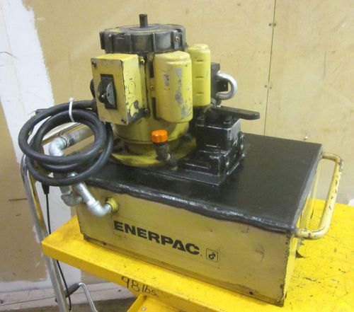 Enerpac 30000 5-Gal 115V Hydraulic Pump 1.5-Hp Motor 10000-PSI