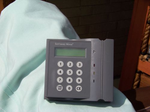 Software house rm2l-ph access control card reader w/keypad &amp; lcd screen price $$ for sale