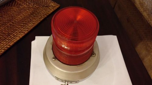 EDWARDS SIGNALING 95R-N5 Horn Strobe,Red,Cast Aluminum,120VAC