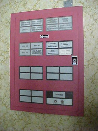 SIMPLEX 4306-16 ANNUNCIATOR FIRE ALARM DISPLAY PANEL / REMOTE