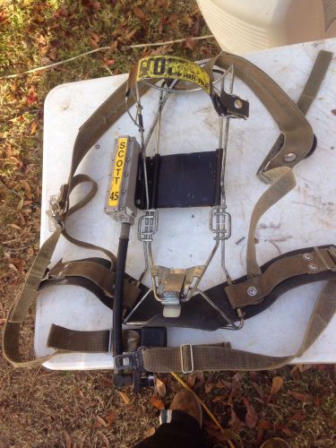 Scott 4.5 Scuba, Fire Fighter, Air Tank Harness