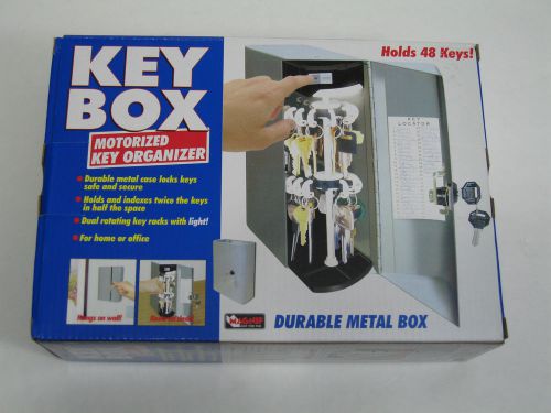 New motorized lighted locking key box organizer 4210 holds 48 keys for sale