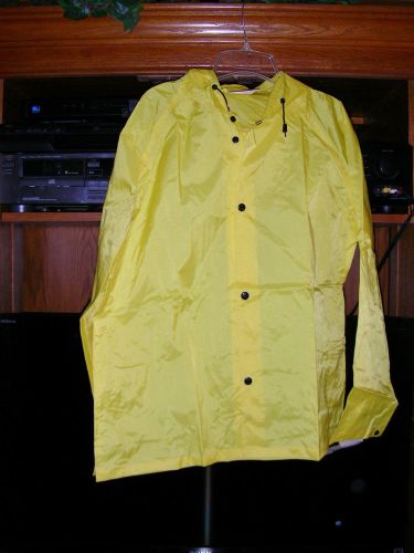 New Condor Unisex  5T917A Rain Jacket Nylon/Poly Yellow Medium