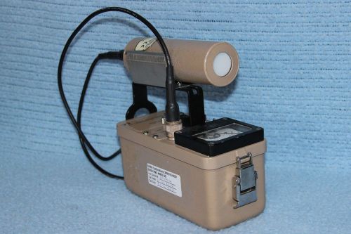 Ludlum 3a + Probe Geiger Radiation Survey Meter Alarming Ratemeter .3.inv #me89