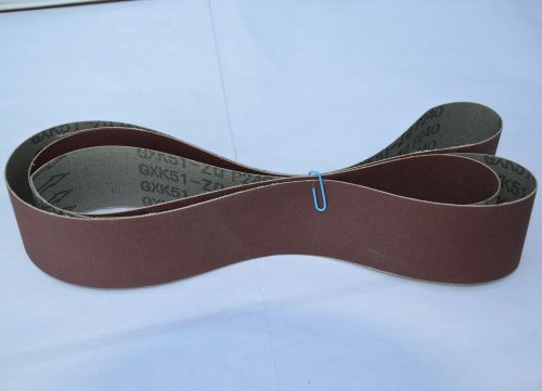 10pcs abrasive sanding belts 2&#034;x72&#034; 120 grit aluminum oxide for sale