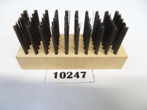 WIRE BRUSH SMALL BLOCK TYPE 5 X 10 **NEW**  PIC# 10247