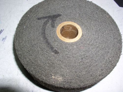 1pc. 6&#034; X 2&#034; X 1&#034; ) S.C.ST.DENSITY  WHEEL FOR DE BURRING,POLISHING &amp; BLENDING,