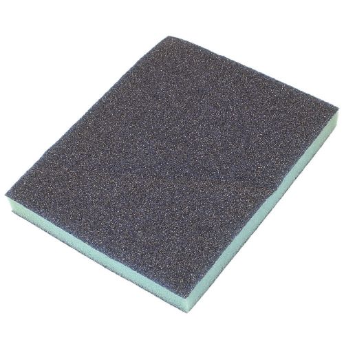 Rectangle rough grinding sanding sponge block gray 120mm x 98mm x 13mm for sale