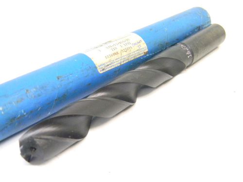 New surplus chicago latrobe usa 1-3/32&#034; straight shank coolant twist drill 1.094 for sale