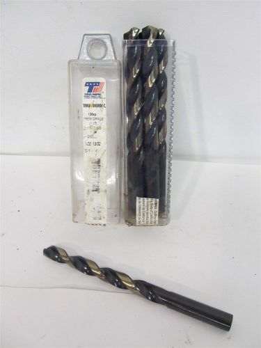 Triumph Twist Drill 012526, 13/32&#034;, HSS Jobber Length Drill Bits - 6 each