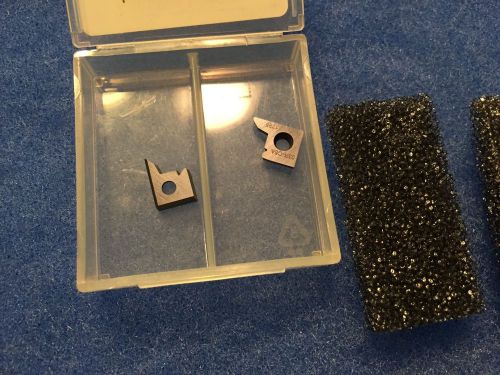 QTY. 2 AMEC Carbide C5 TiALN AccuPort 432 Contour Insert  # ISO 6149-1